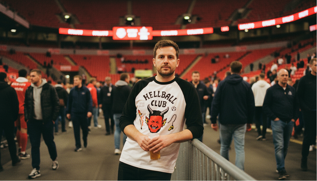 Original Hellball Baseball Shirt