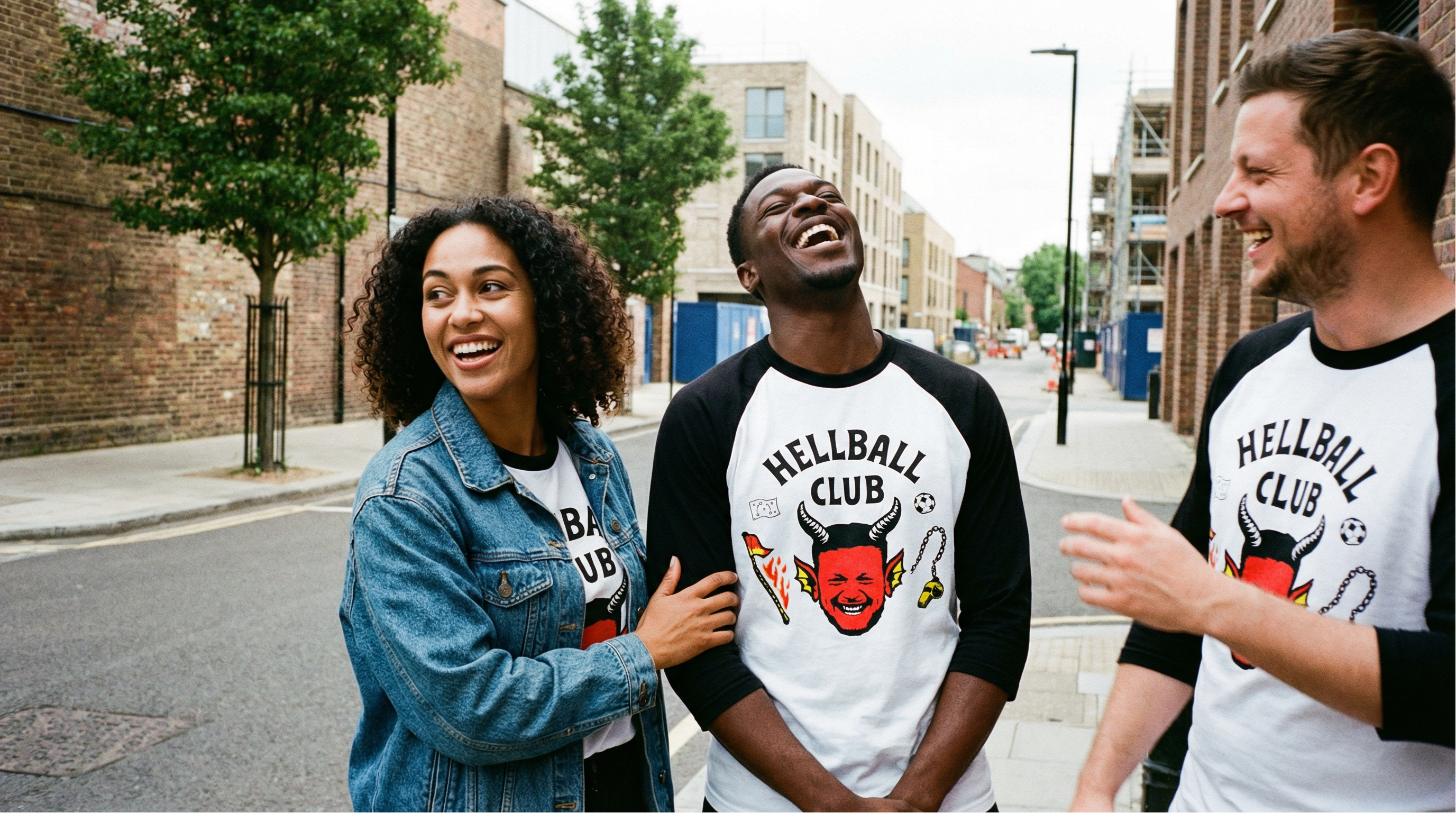 Original Hellball Baseball Shirt